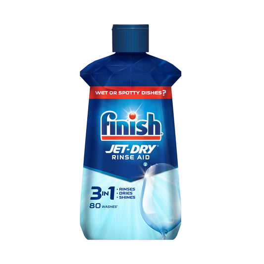 Finish Jet Dry Rinse Aid, 80 Washes, 8.45oz